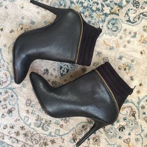 Black Heel Booties